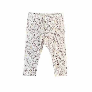 NEW BABYSPROUTS kids' basic leggings in floral vines